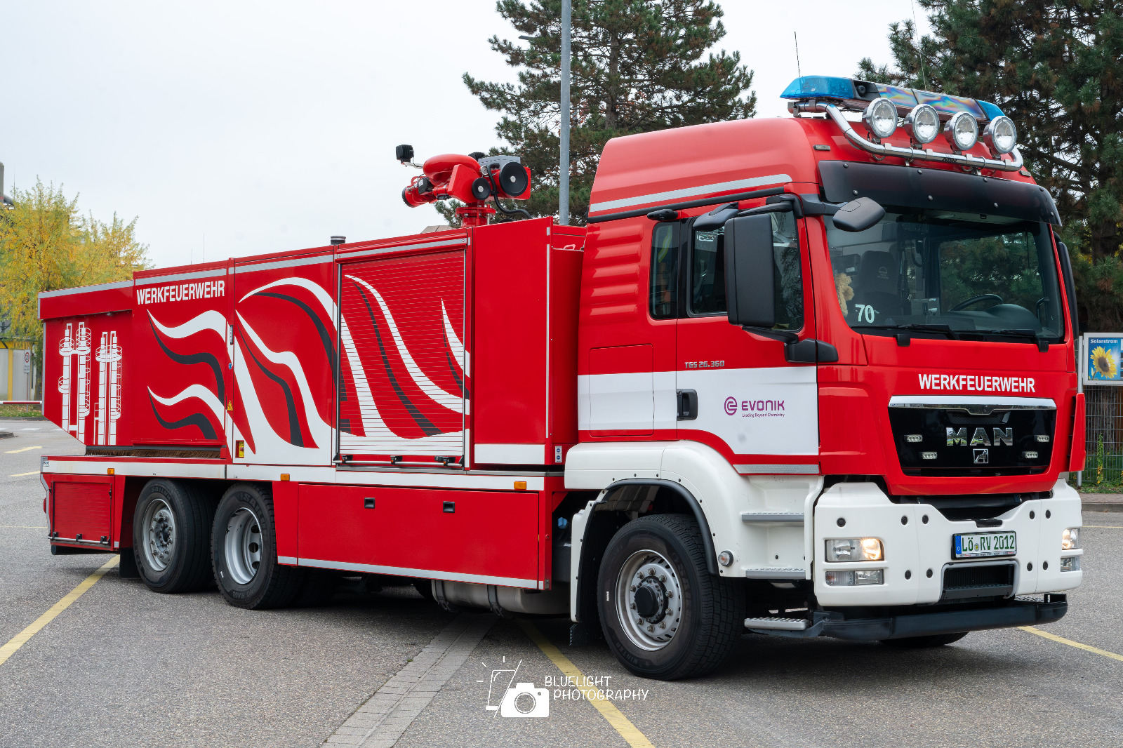 Hubretter der Werkfeuerwehr DSM